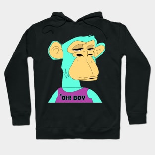 newest oh boy sad ape nft (non fungible token) Hoodie